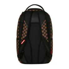 Mochila Sprayground Sharks in Paris Pyramid B8744 con cuadros marrones y negros de efecto piramidal 6 Mochila Sprayground Sharks in Paris Pyramid B8744 con cuadros marrones y negros de efecto piramidal 6