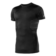 Camiseta McDavid con protecciones 22400 negra - 1