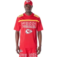 Camiseta Kansas City Chiefs NFL Mesh roja 3 Camiseta Kansas City Chiefs NFL Mesh roja 3