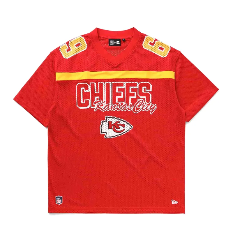 Camiseta Kansas City Chiefs NFL Mesh roja 1
