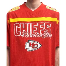 Camiseta Kansas City Chiefs NFL Mesh roja 4 Camiseta Kansas City Chiefs NFL Mesh roja 4