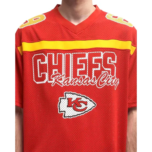 Camiseta Kansas City Chiefs NFL Mesh roja 4 Camiseta Kansas City Chiefs NFL Mesh roja 4