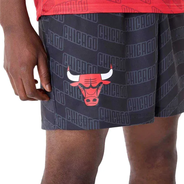 Short Bulls NBA All Over Print Graphic 2