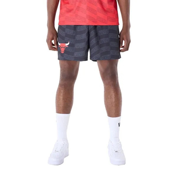 Short Bulls NBA All Over Print Graphic 1
