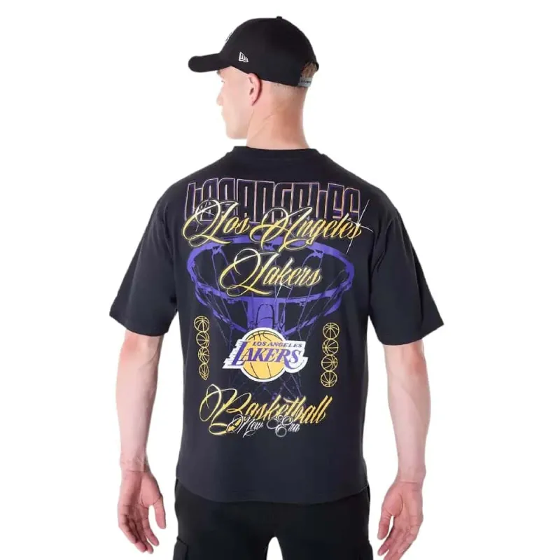 Camiseta Lakers Font Graphic - 2