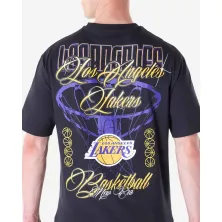Camiseta Lakers Font Graphic New Era NBA