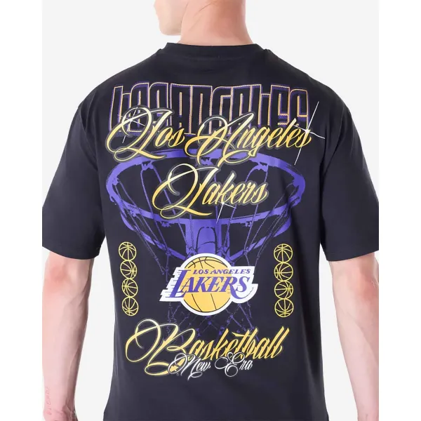 Camiseta Lakers Font Graphic New Era NBA