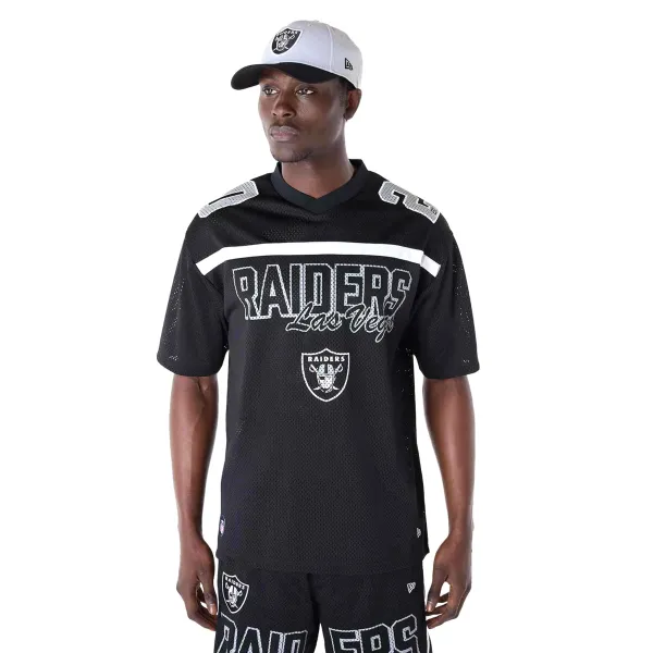 Camiseta Las Vegas Raiders NFL Mesh Graphic New Era
