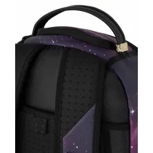 Mochila Sprayground Bob Marley The Legend Forever B9276 con collage de retratos sobre fondo violeta - 2