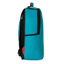 Mochila Sprayground Cheetah Split B8365 turquesa y estampado animal con boca de tiburón en relieve - 7