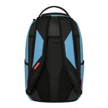 Mochila Sprayground Shark Central en azul celeste y mandíbula de tiburon negra y blanca 2 Mochila Sprayground Shark Central en azul celeste y mandíbula de tiburon negra y blanca 2