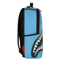 Mochila Sprayground Shark Central en azul celeste y mandíbula de tiburon negra y blanca 6 Mochila Sprayground Shark Central en azul celeste y mandíbula de tiburon negra y blanca 6