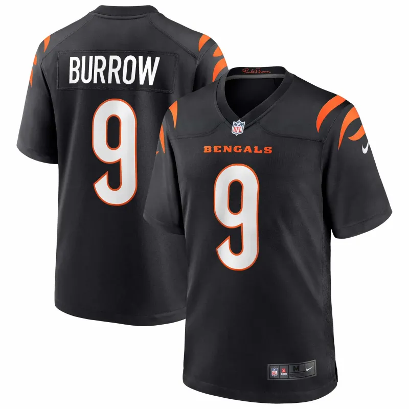Camiseta Joe Burrow Nike NFL Cincinnati Bengals Game Jersey