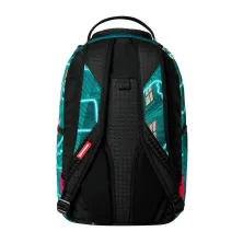 Mochila Sprayground Ghostbusters B9204 Multicolor con varios compartimentos y etiquetas en forma de billetes. - 4 Mochila Sprayground Ghostbusters B9204 Multicolor con varios compartimentos y etiquetas en forma de billetes. - 4