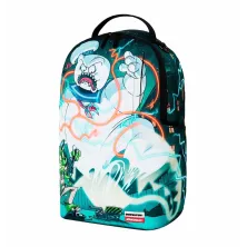 Mochila Sprayground Ghostbusters B9204 Multicolor con varios compartimentos y etiquetas en forma de billetes. - 5 Mochila Sprayground Ghostbusters B9204 Multicolor con varios compartimentos y etiquetas en forma de billetes. - 5