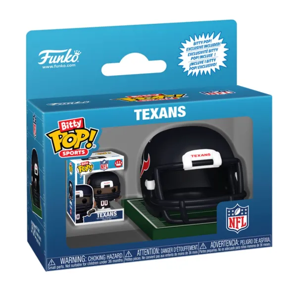 Funko Bitty Pop Houston Texans con caja
