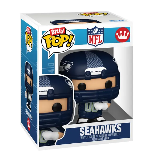 Funko Bitty Pop Seattle Seahawks sin caja