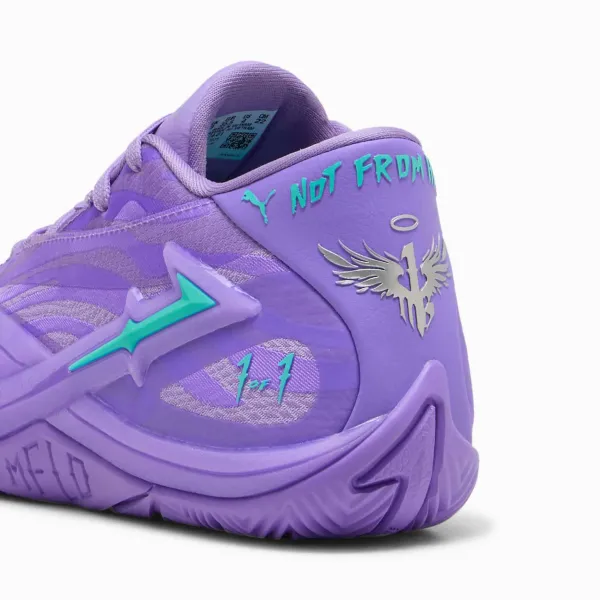 zapatillas de basket Puma MB.06 Shooting Star Junior en morado - 4 zapatillas de basket Puma MB.06 Shooting Star Junior en morado - 4