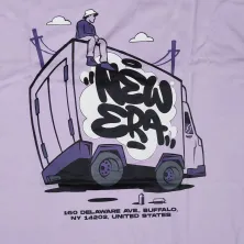 Camiseta New Era Graffiti Oversized detalle Camiseta New Era Graffiti Oversized detalle