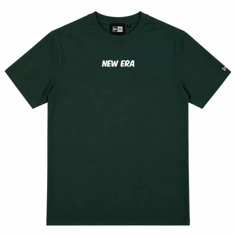 Camiseta New Era NY Food Graphic Pizza en verde - frontal