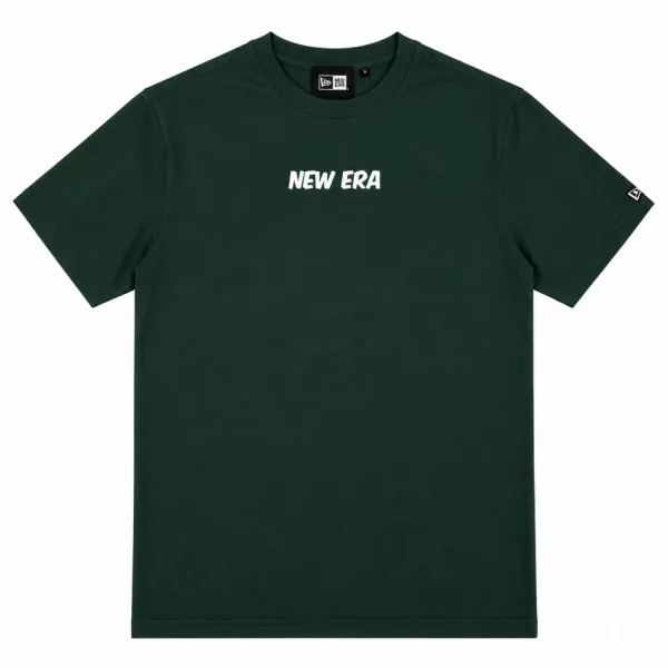 Camiseta New Era NY Food Graphic Pizza en verde - frontal Camiseta New Era NY Food Graphic Pizza en verde - frontal