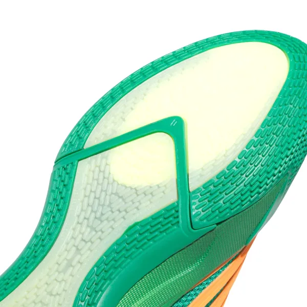 adidas Dame X “Meet The Moment”, el modelo signature de Damian Lillard, en color Court Green / Lucid Orange / Frozen Lemon 9 adidas Dame X “Meet The Moment”, el modelo signature de Damian Lillard, en color Court Green / Lucid Orange / Frozen Lemon 9