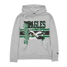 Sudadera New Era de los Eagles Sport Classics Gris - frontal