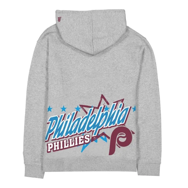 Sudadera Philadelphia Phillies New Era en gris - logo trasero Sudadera Philadelphia Phillies New Era en gris - logo trasero