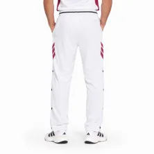 Pantalon largo Real Madrid de baloncesto en blanco, con bolsillos y corchetes - modelo 2