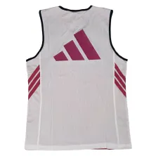 Camiseta entrenamiento Real Madrid de Adidas reversible en blanco posterior Camiseta entrenamiento Real Madrid de Adidas reversible en blanco posterior