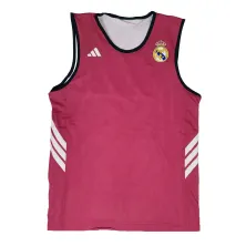 Camiseta entrenamiento Real Madrid de Adidas reversible en rosa Camiseta entrenamiento Real Madrid de Adidas reversible en rosa