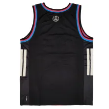 Camiseta Adidas de Paris Basketball Euroliga en negro - espalda Camiseta Adidas de Paris Basketball Euroliga en negro - espalda
