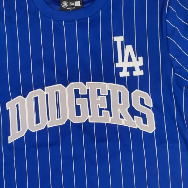 Camiseta Dodgers MLB Pinstripe de New Era en azul - 2 Camiseta Dodgers MLB Pinstripe de New Era en azul - 2
