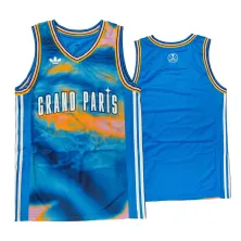 Camiseta Grand Paris Basketball Adidas Azul 2026-27