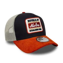 Gorra Trucker New Era Buffalo con visera marron - lateral Gorra Trucker New Era Buffalo con visera marron - lateral