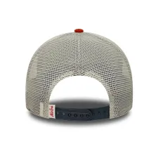Gorra Trucker New Era Buffalo con visera marron - trasera Gorra Trucker New Era Buffalo con visera marron - trasera