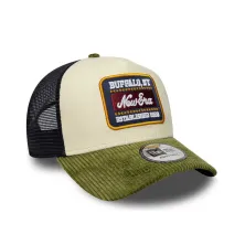 Gorra Trucker New Era Buffalo con visera verda - lado