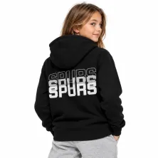 Sudadera San Antonio Spurs NBA Logos Outerstuff Junior en negro - modelo Sudadera San Antonio Spurs NBA Logos Outerstuff Junior en negro - modelo