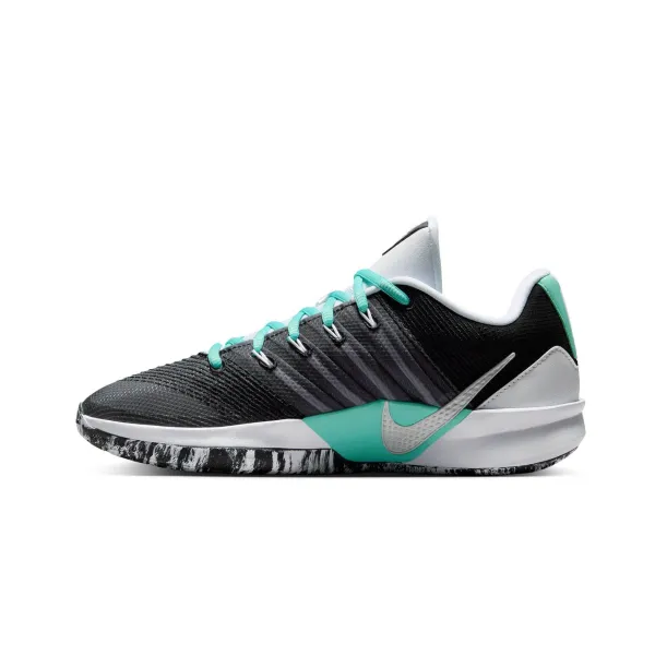 Nike Sabrina 3 Big Ellie - zapatillas de baloncesto mujer en negro, blanco y verde. interior