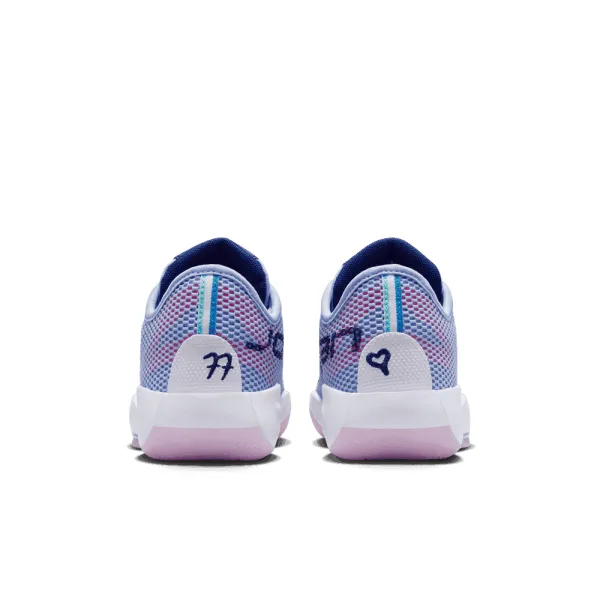 Jordan Luka 77 GS moradas y rosas para niñas - talon Jordan Luka 77 GS moradas y rosas para niñas - talon
