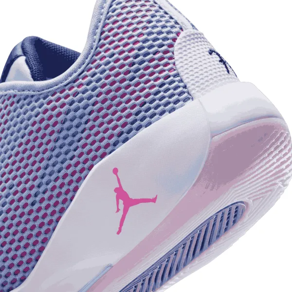 Jordan Luka 77 GS moradas y rosas para niñas - talon Jordan Luka 77 GS moradas y rosas para niñas - talon