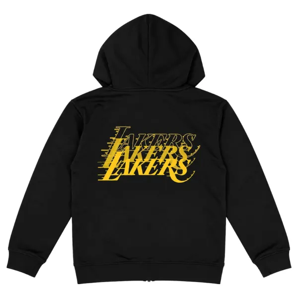 Sudadera Lakers Outerstuff para niños en negro - trasera Sudadera Lakers Outerstuff para niños en negro - trasera