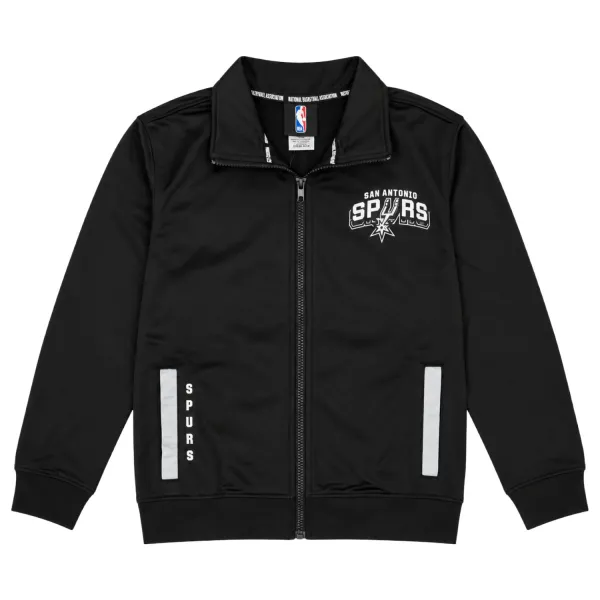 Chandal Spurs Junior Outersutff en negro - foto chaqueta Chandal Spurs Junior Outersutff en negro - foto chaqueta
