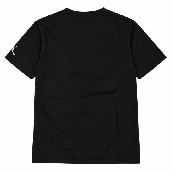 Camiseta Jordan Air Swoosh negra en algodón - trasera Camiseta Jordan Air Swoosh negra en algodón - trasera