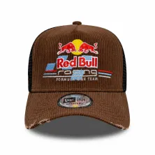 Gorra Curva Trucker Red Bull Racing Distressed Cord New Era