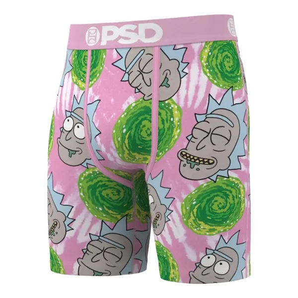 Boxer PSD Underwear Rick and Morty Portal Head, vista izquierda Boxer PSD Underwear Rick and Morty Portal Head, vista izquierda