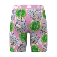 Boxer PSD Underwear Rick and Morty Portal Head, vista trasera Boxer PSD Underwear Rick and Morty Portal Head, vista trasera