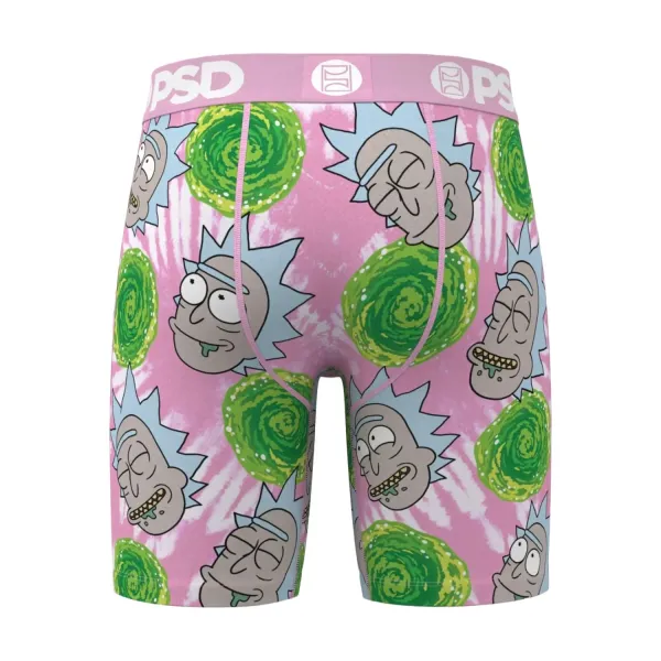 Boxer PSD Underwear Rick and Morty Portal Head, vista trasera Boxer PSD Underwear Rick and Morty Portal Head, vista trasera