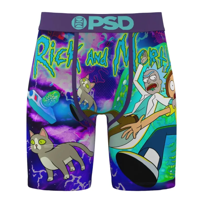 PSD Rick and Morty Purple Days - frontal