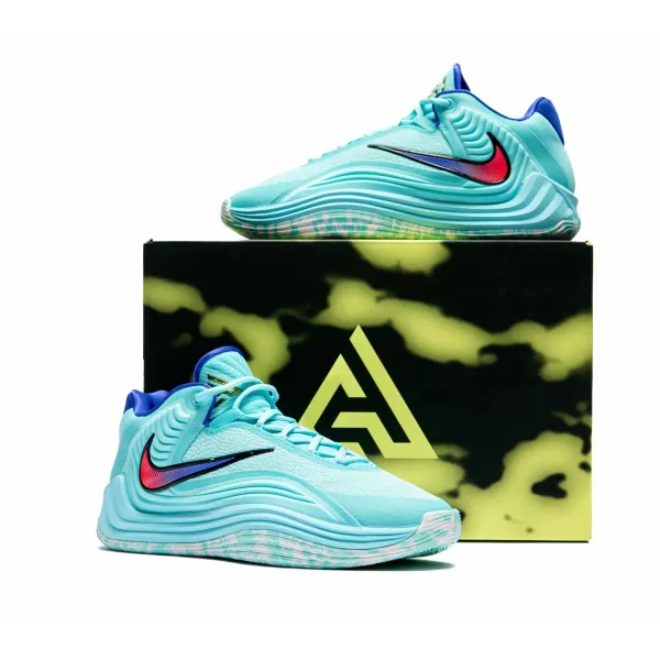 Nike Giannis Freak 7 Light Aqua - zapatillas de baloncesto verde turquesa 5